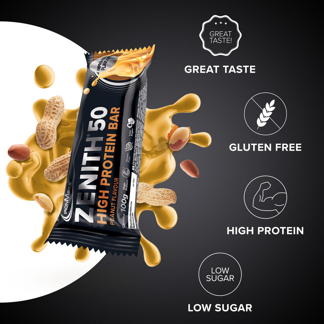 ZENITH® 50 Protein Bar (12x100g) - Peanut