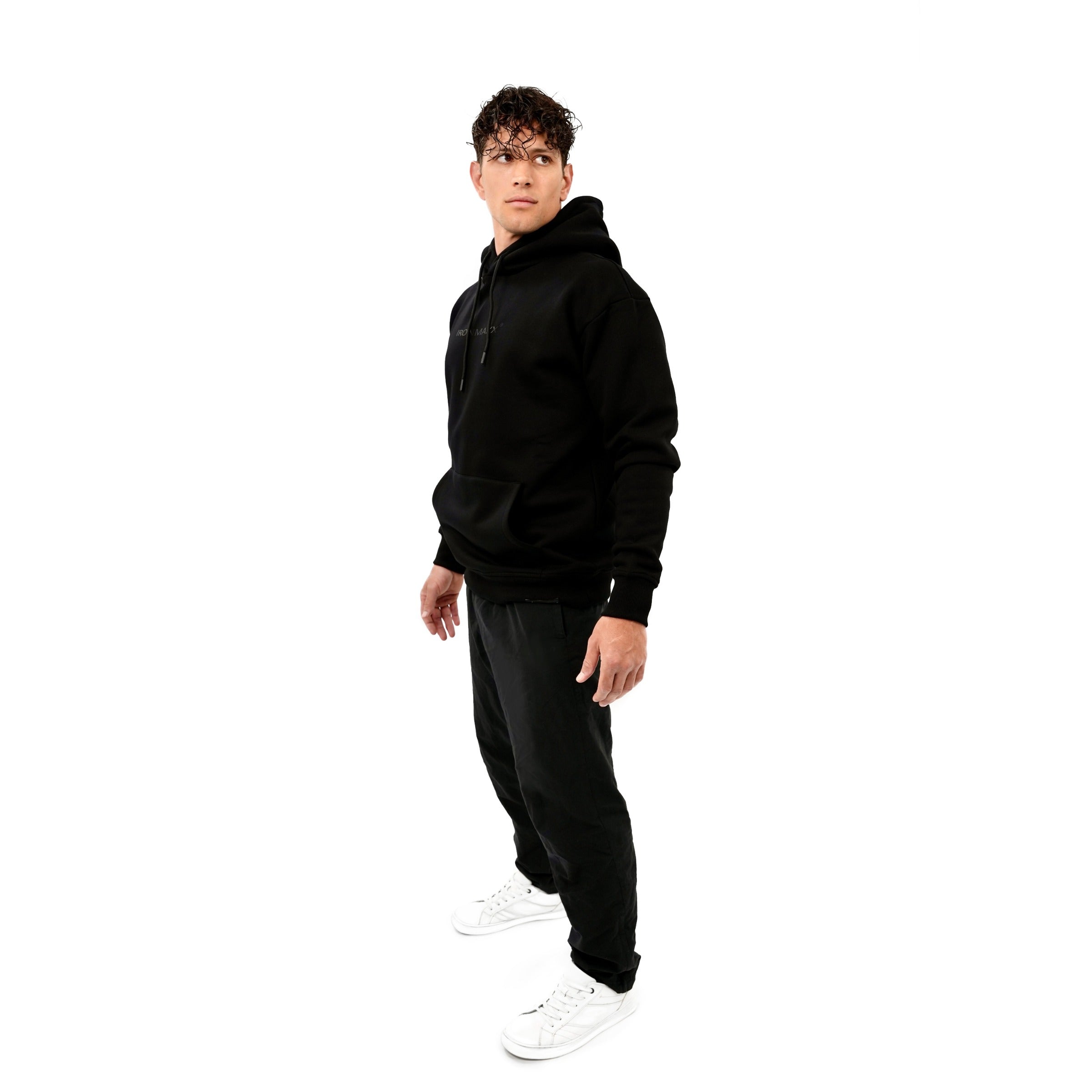 Hoodie Schwarz - Unisex M