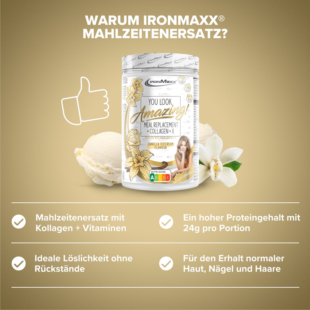 Amazing Food Mahlzeitenersatz (550G) - Vanilla Ice Cream