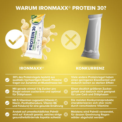 Protein 30 Protein Riegel (35g) - Banane