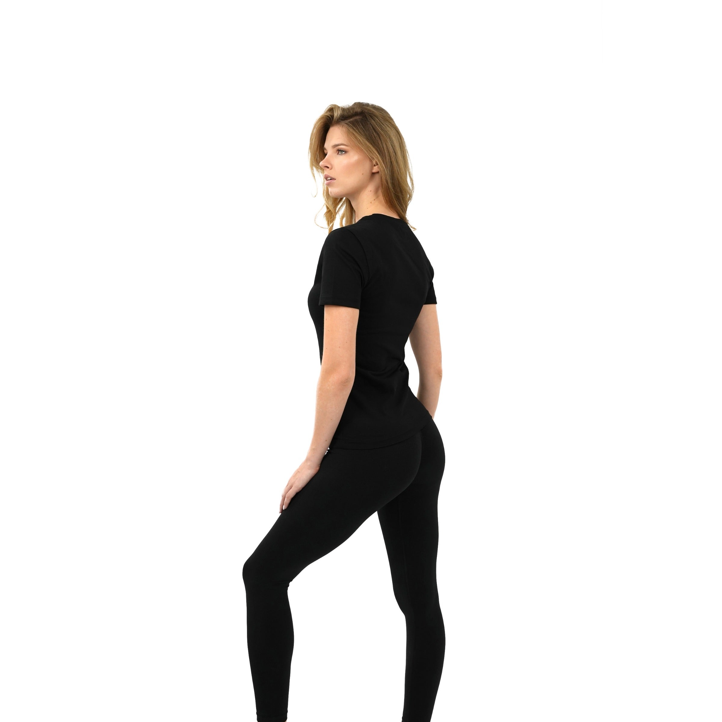 T-Shirt Schwarz - Damen XS