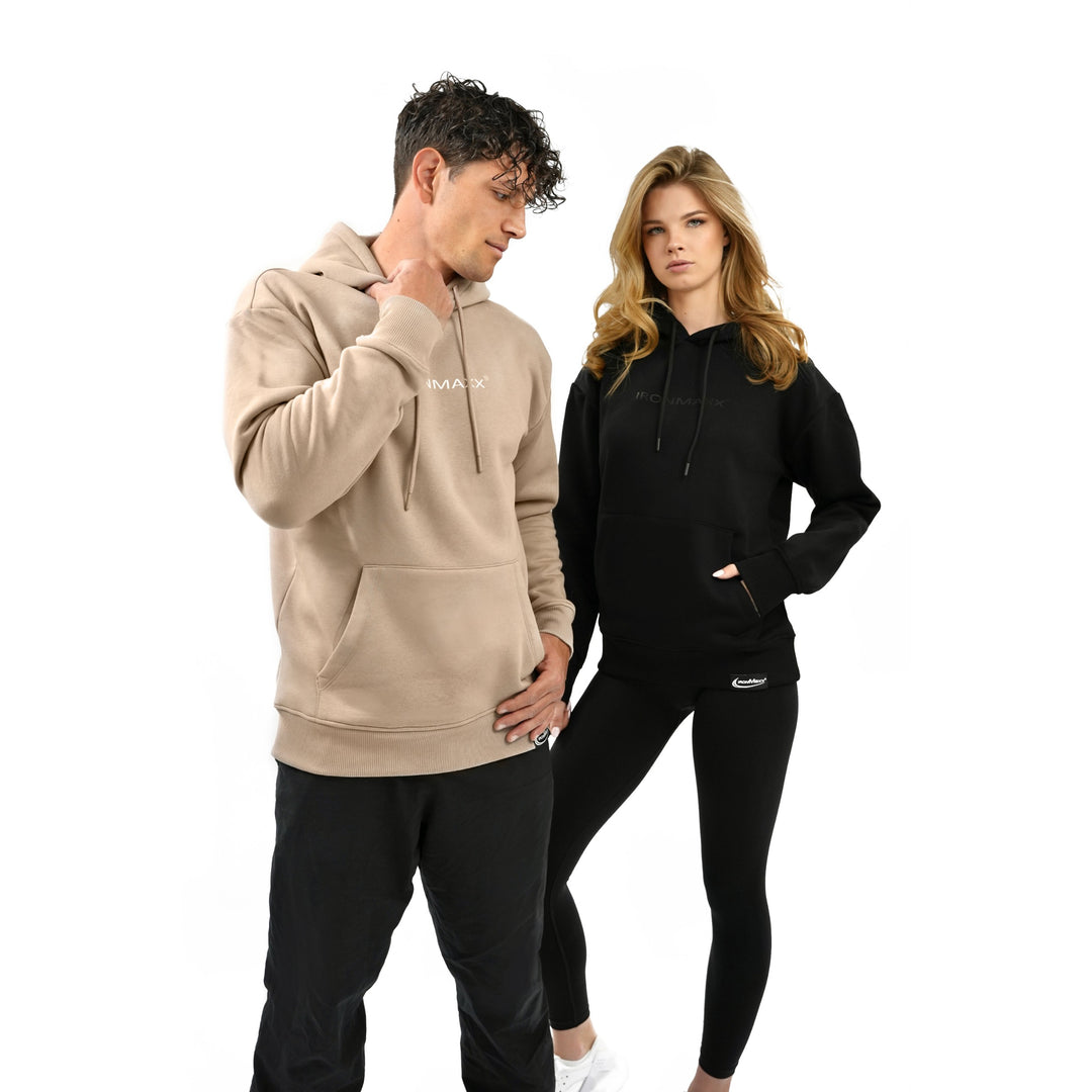 Hoodie Beige Unisex - XS