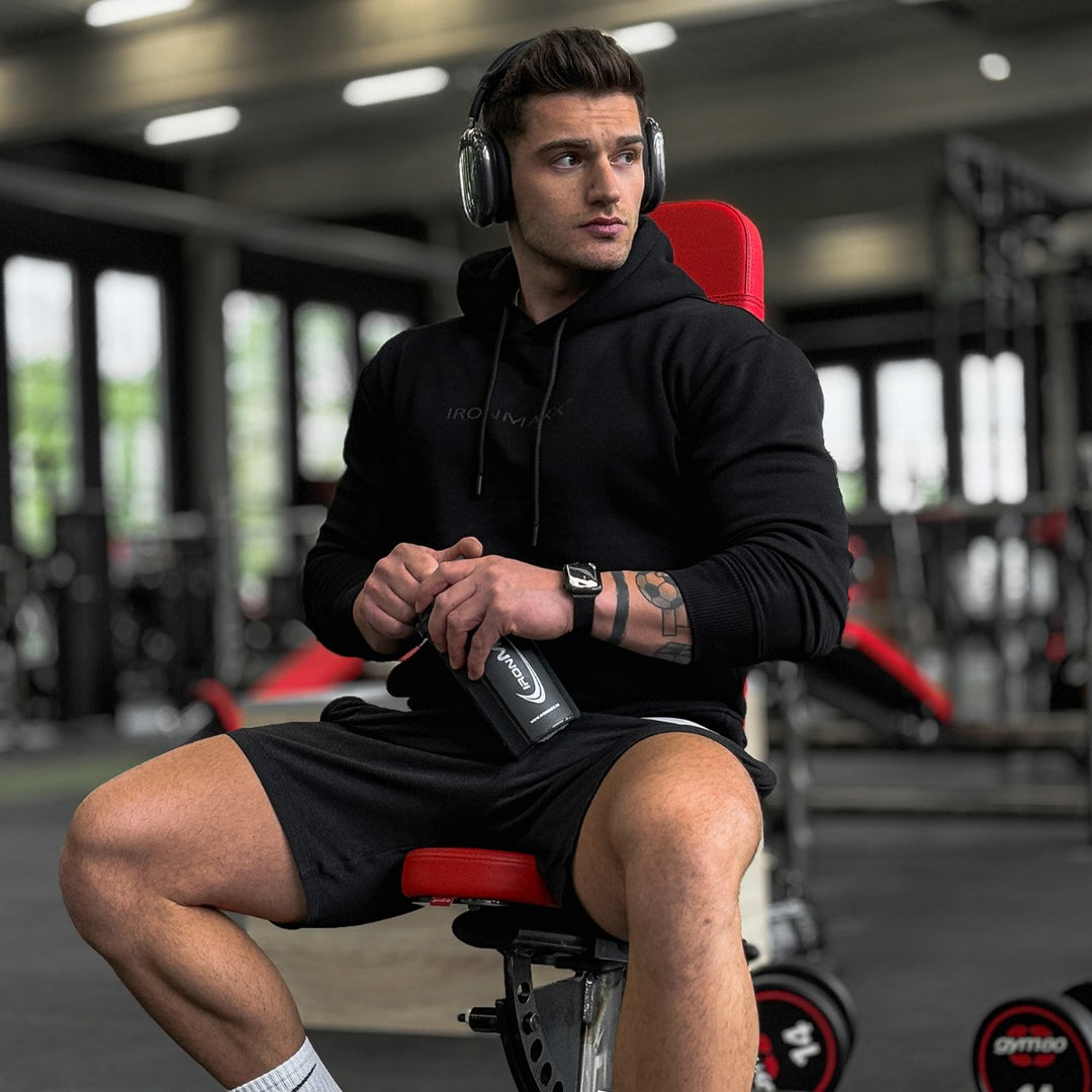 Hoodie Schwarz Unisex - L