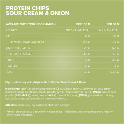 Protein Chips 3.0 (60g) - Sour Cream & Onion