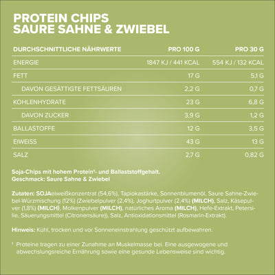Protein Chips 3.0 (60g) - Sour Cream & Onion