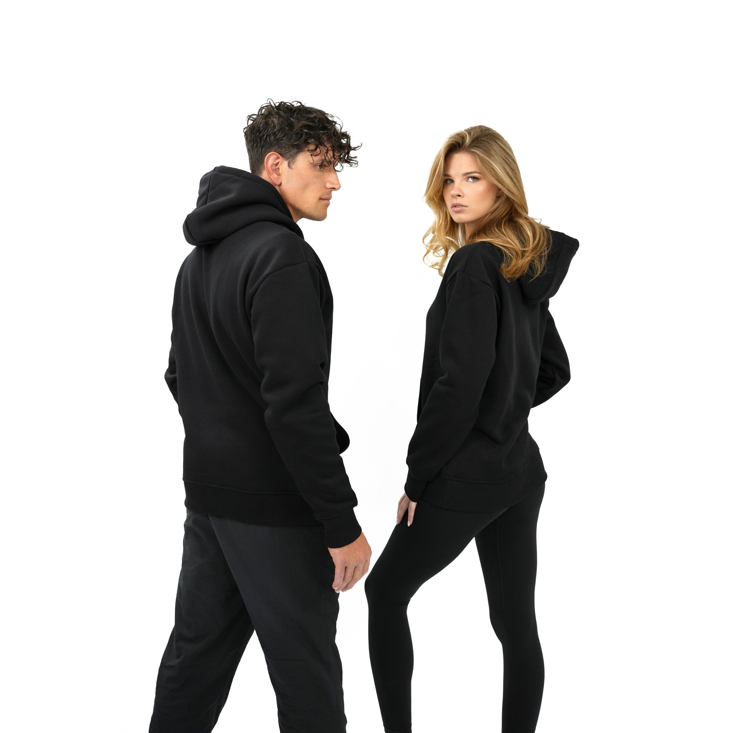 Hoodie Schwarz - Unisex XXL