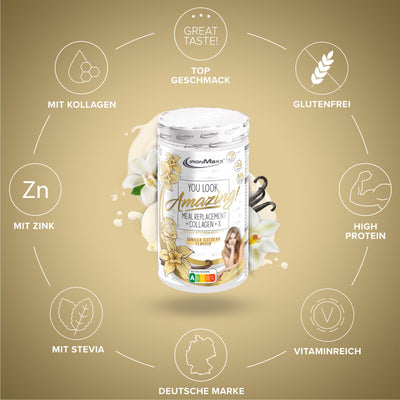 Amazing Food Mahlzeitenersatz (550G) - Vanilla Ice Cream