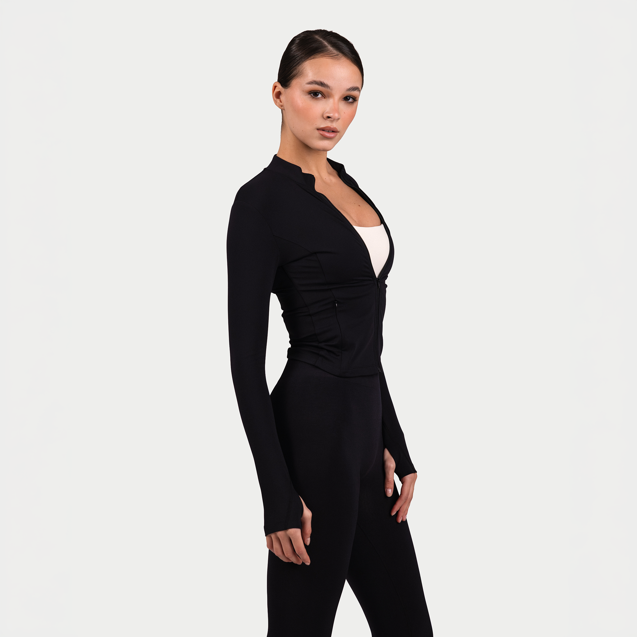 MRIIÀ Soft Active Zip Up Jacket