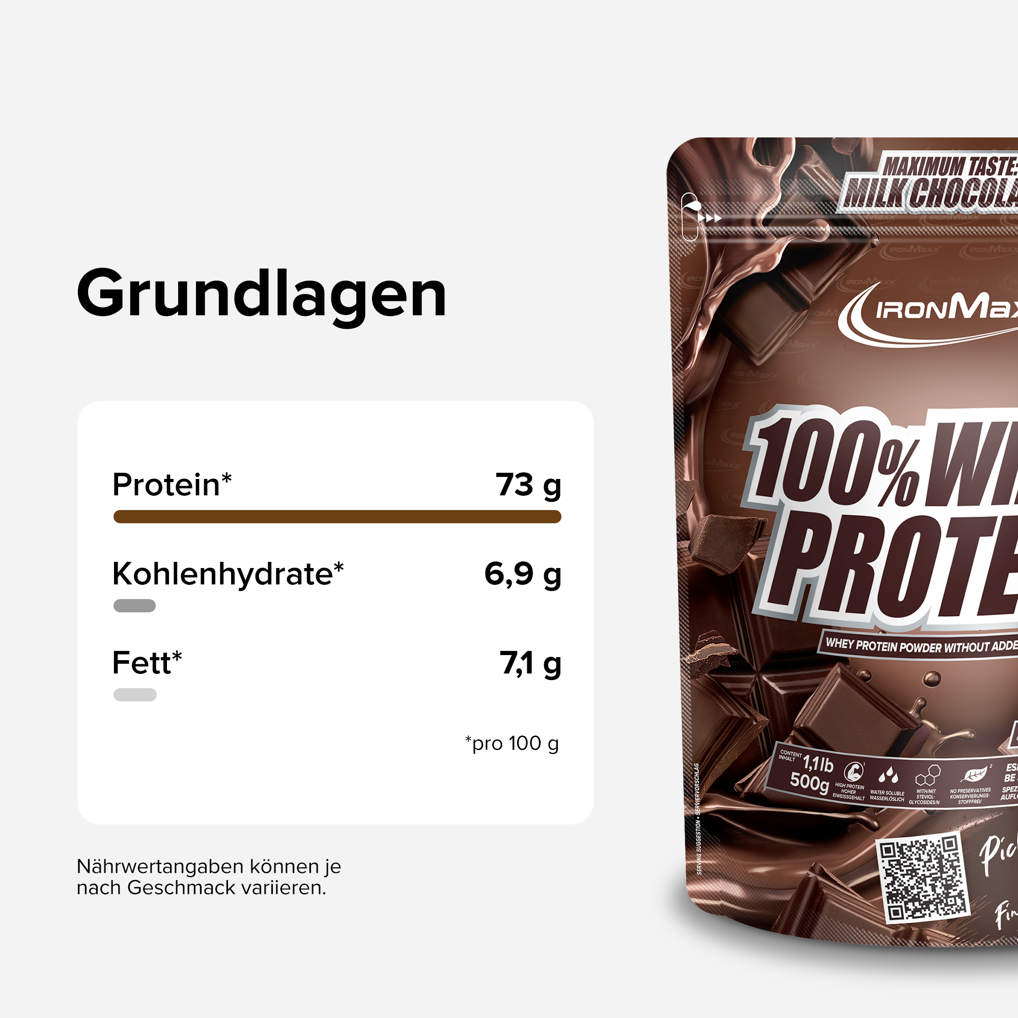 protein aufbewahrung 100% Whey Protein Schoko Keks 500g