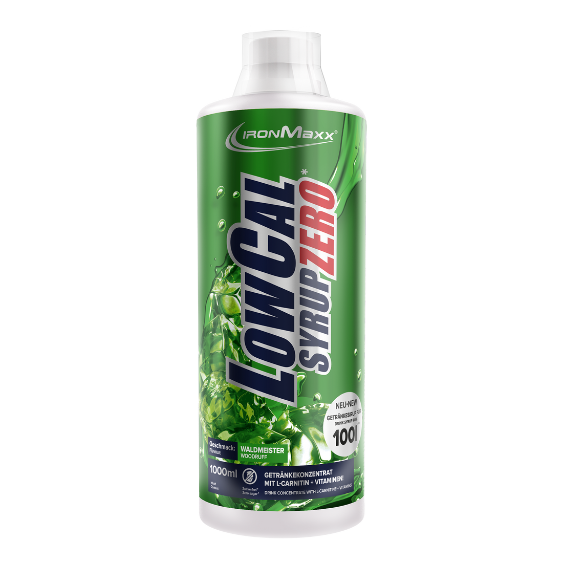 LowCal Syrup Zero (1000ml) - Waldmeister