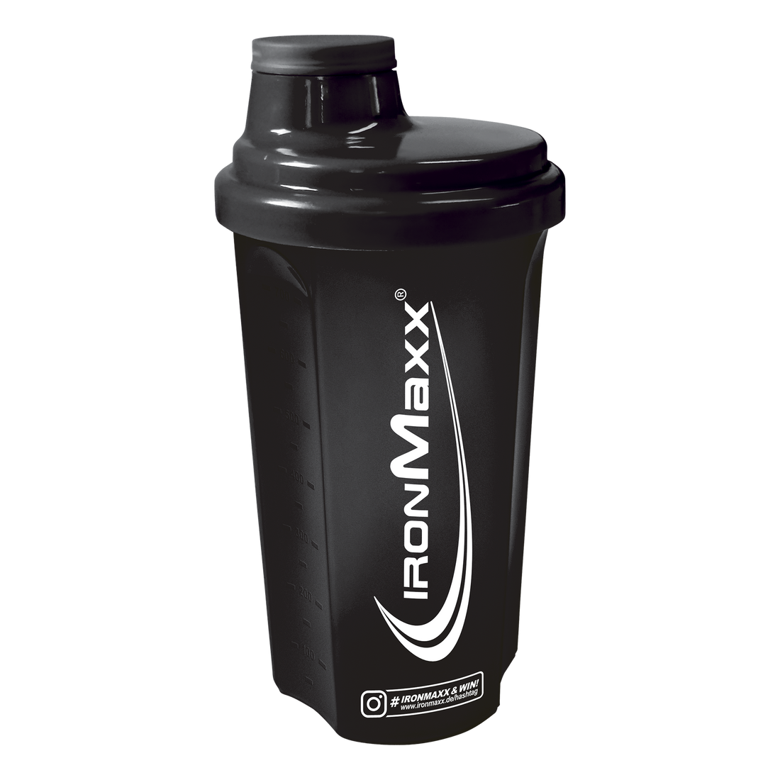 Shaker (700ml) - Black - Matt