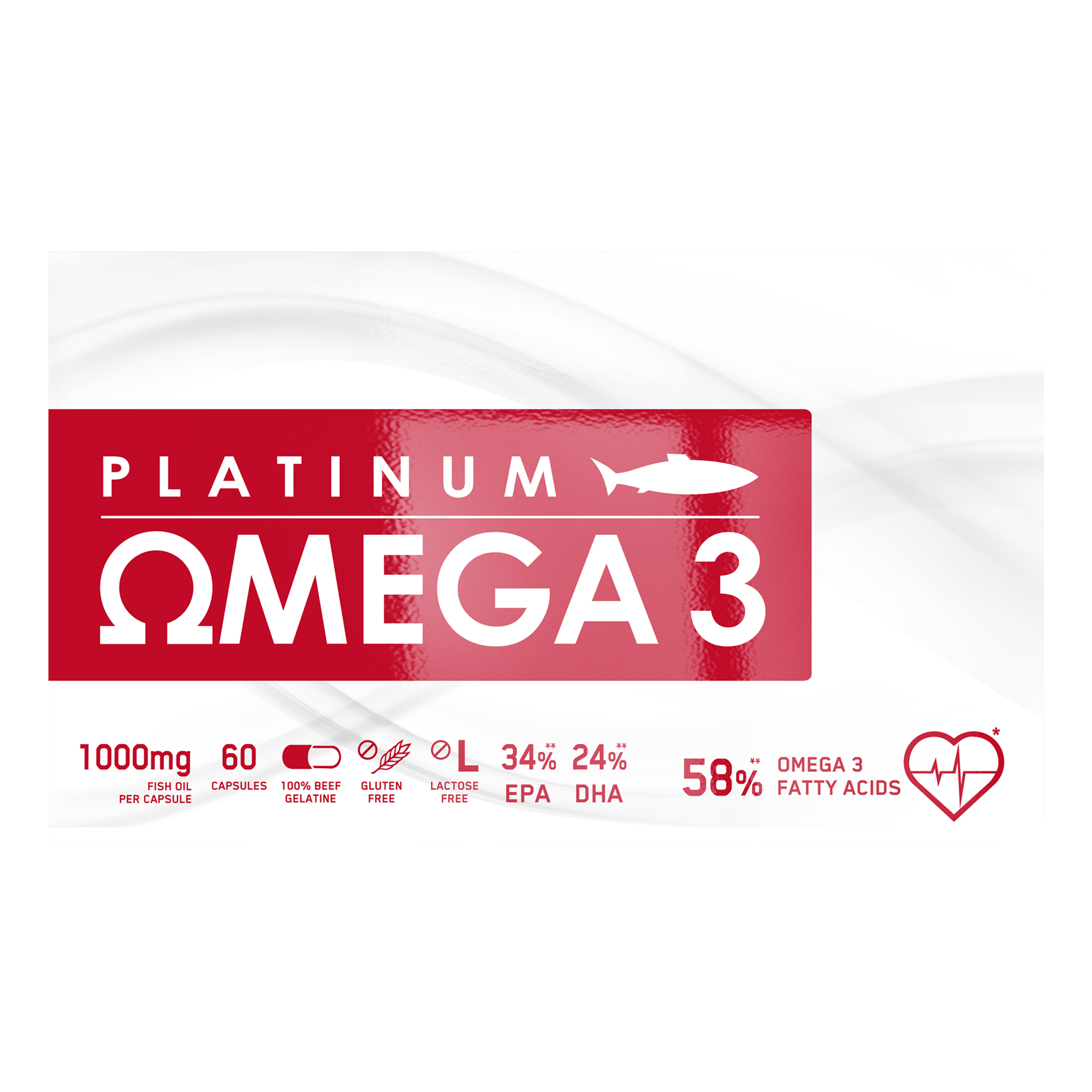 Platinum Omega 3 (60 capsules)