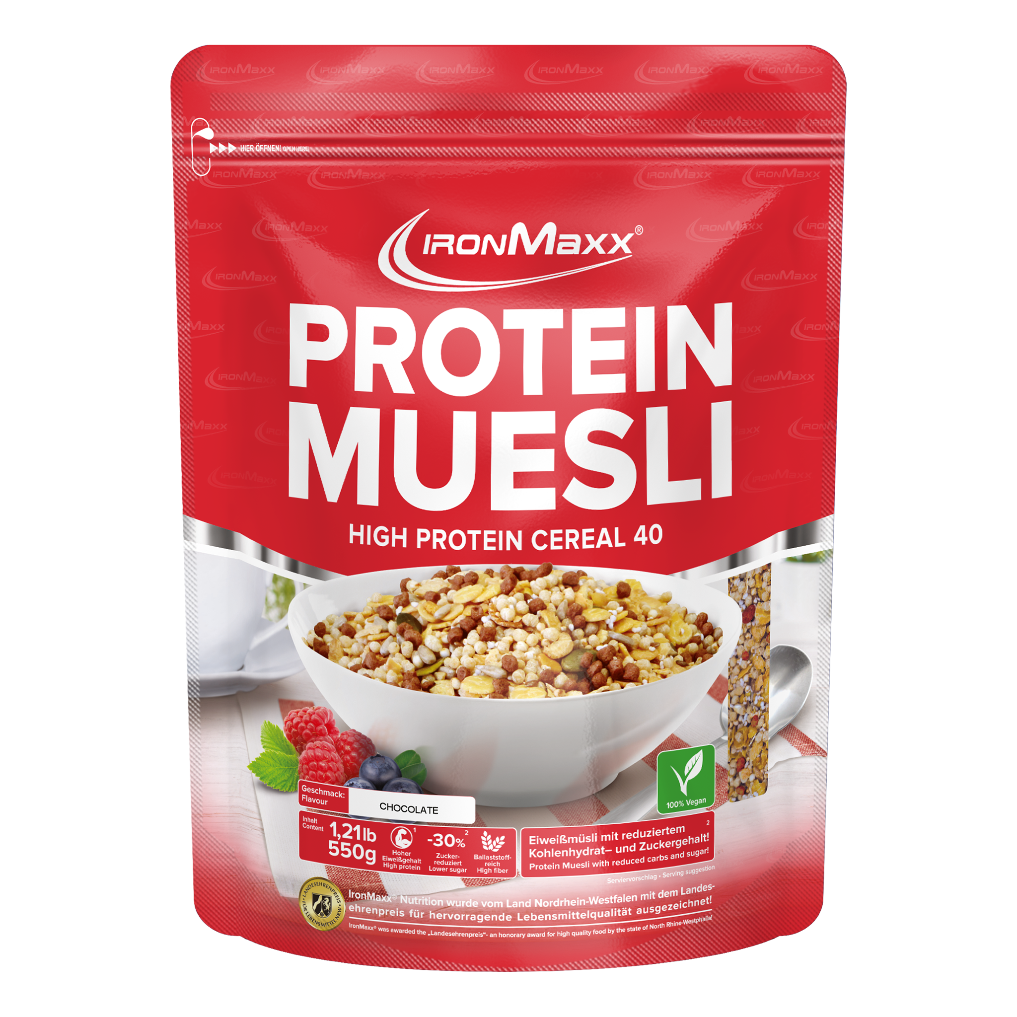 Protein Müsli (550g) - Schokolade