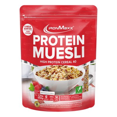 Protein Muesli (550g) - White Chocolate Vanilla