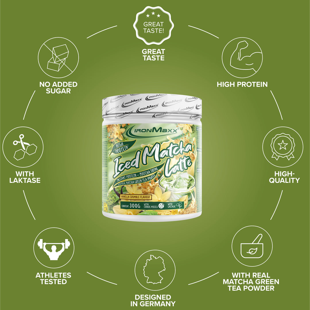 <tc>Iced Matcha Latte (300g) - Vanilla Crumble</tc>