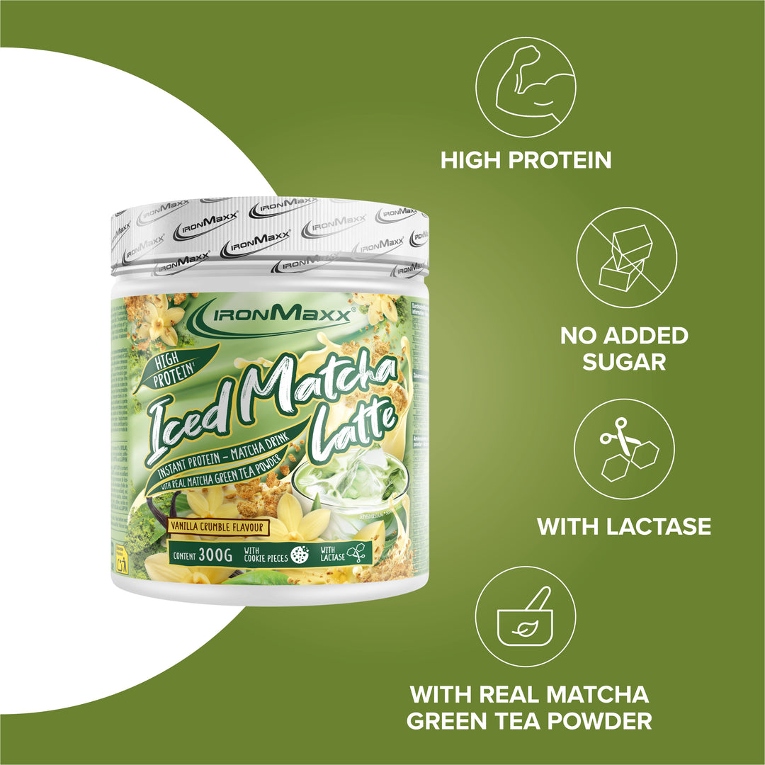 <tc>Iced Matcha Latte (300g) - Vanilla Crumble</tc>