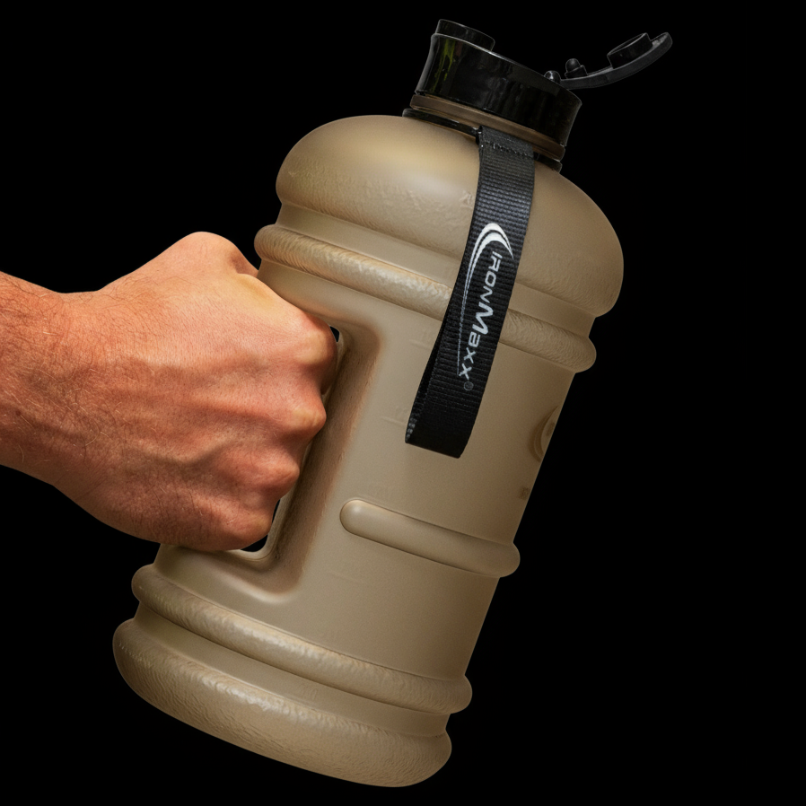 Water Gallon (2200ml) - Matt Transparent Frosted Sandstone Beige