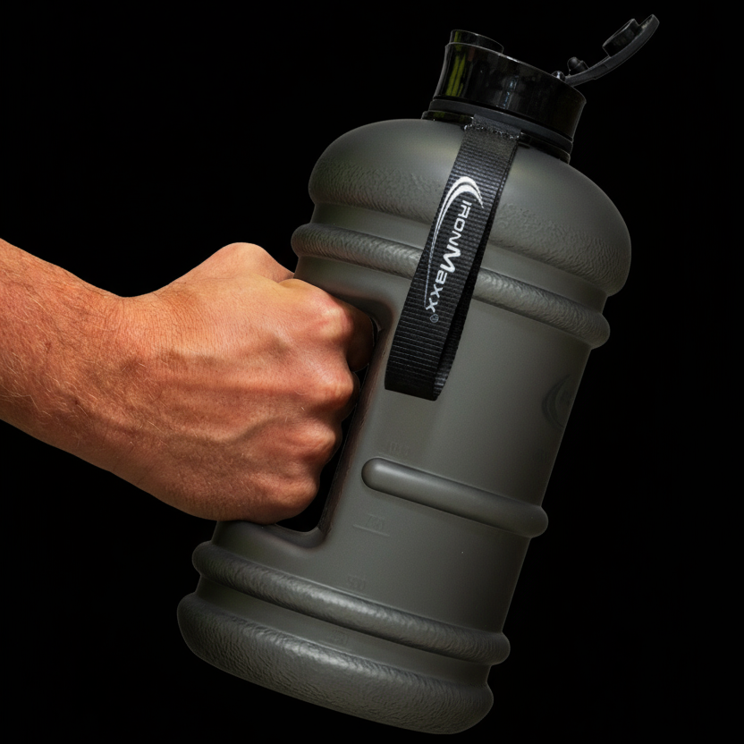 Water Gallon (2200ml) - Matt Transparent Frosted Ash Grey