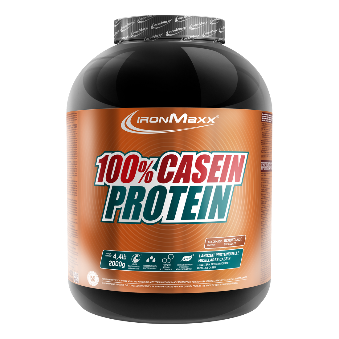 100% Casein Protein - Chocolate - 2000g