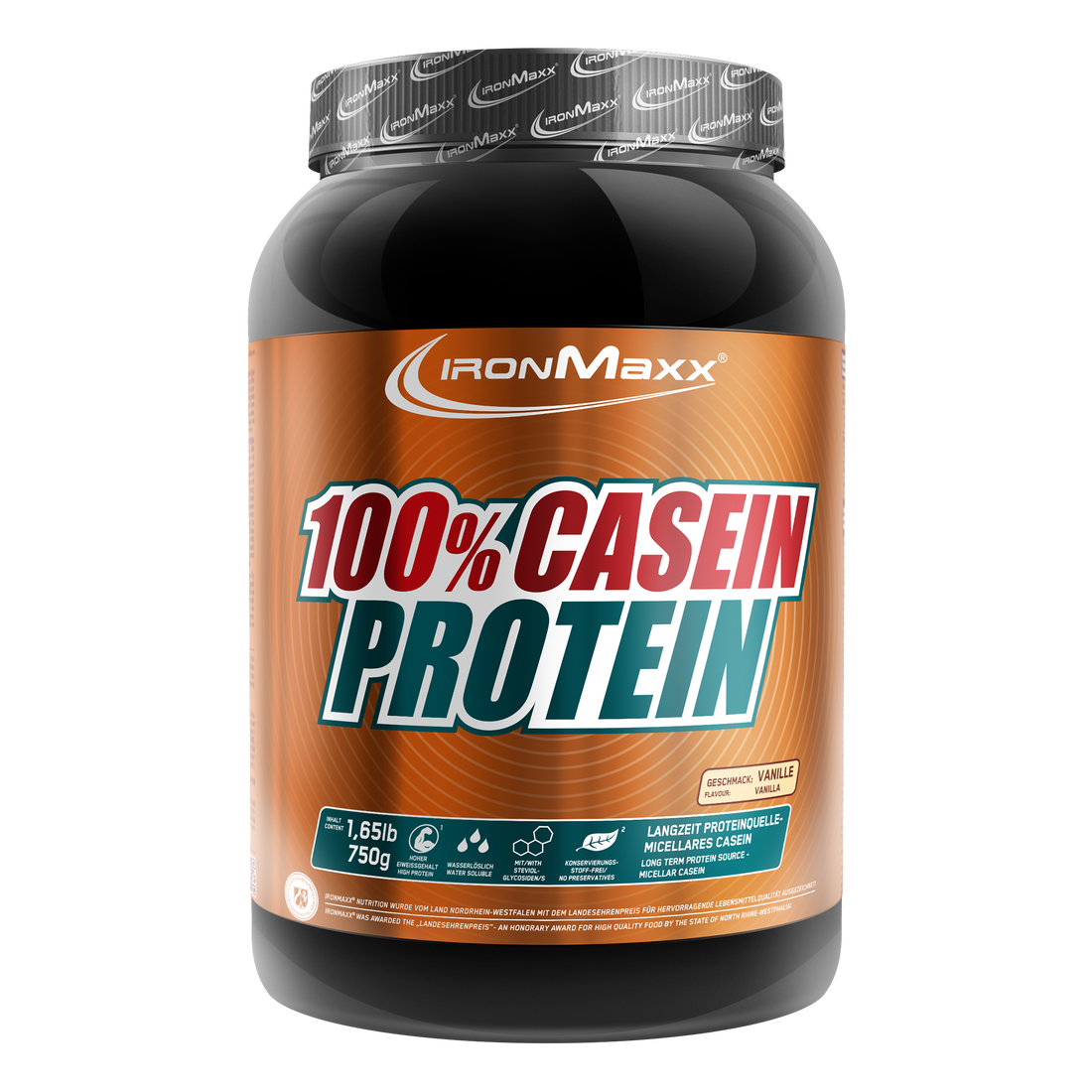 100% Casein Protein (750g) - Vanille