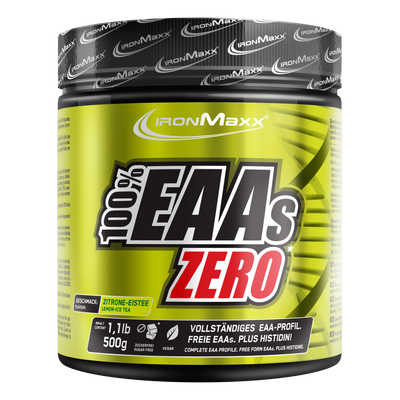 100% EAAs Zero (500g Dose)-Lemon-Icetea