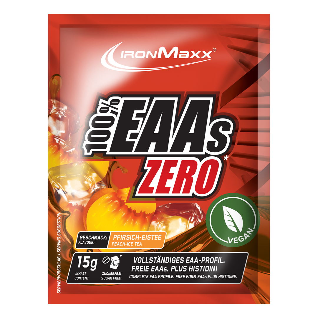 100% EAAs Zero (15g) - Peach Ice Tea