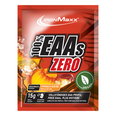 100% EAAs Zero (15g) - Peach Ice Tea