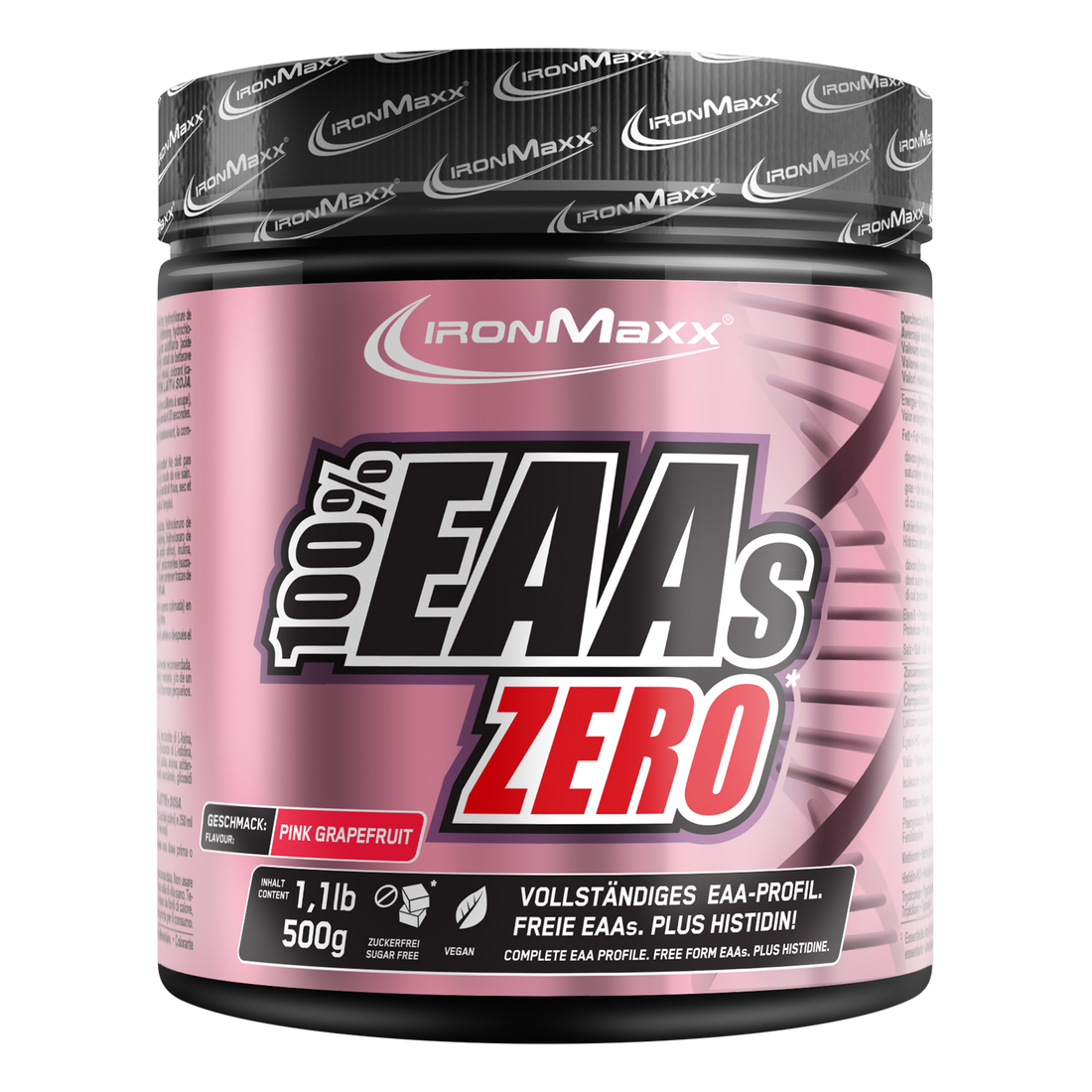 100% EAAs Zero (500g Dose) - Pink Grapefruit