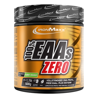 100% EAAs Zero (500g Dose) - Sunny Orange