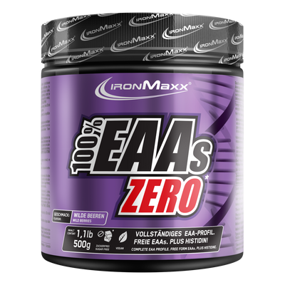 100% EAAs Zero (500g) - Wild Berries