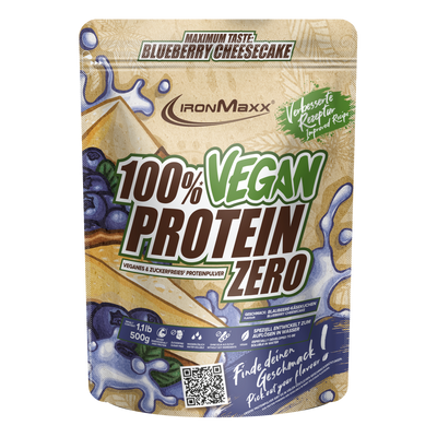 100% Vegan Protein Zero (500g) - Blueberry Cheesecake