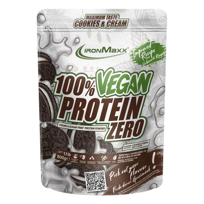 100% <tc>Vegan Protein Zero</tc> (500g) -  <tc>Cookies & Cream</tc>