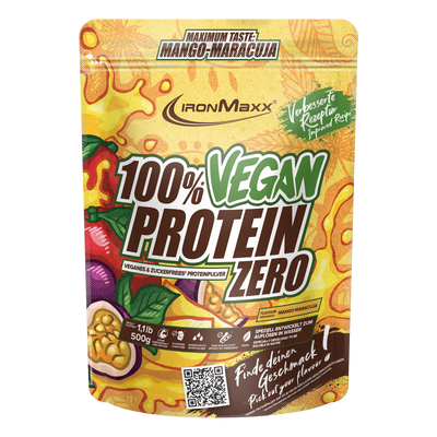 100% Vegan Protein Zero - Mango-Maracuja (500g)