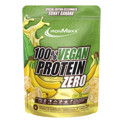 100% Vegan Protein Zero (500g) - Sunny Banana
