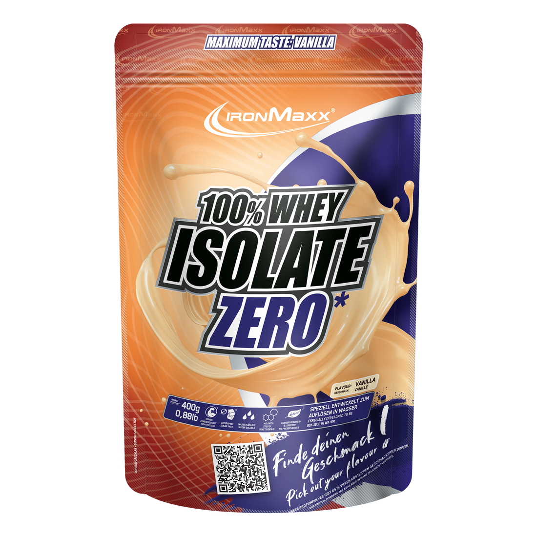 100% Whey Isolate ZERO - Vanilla (400g)