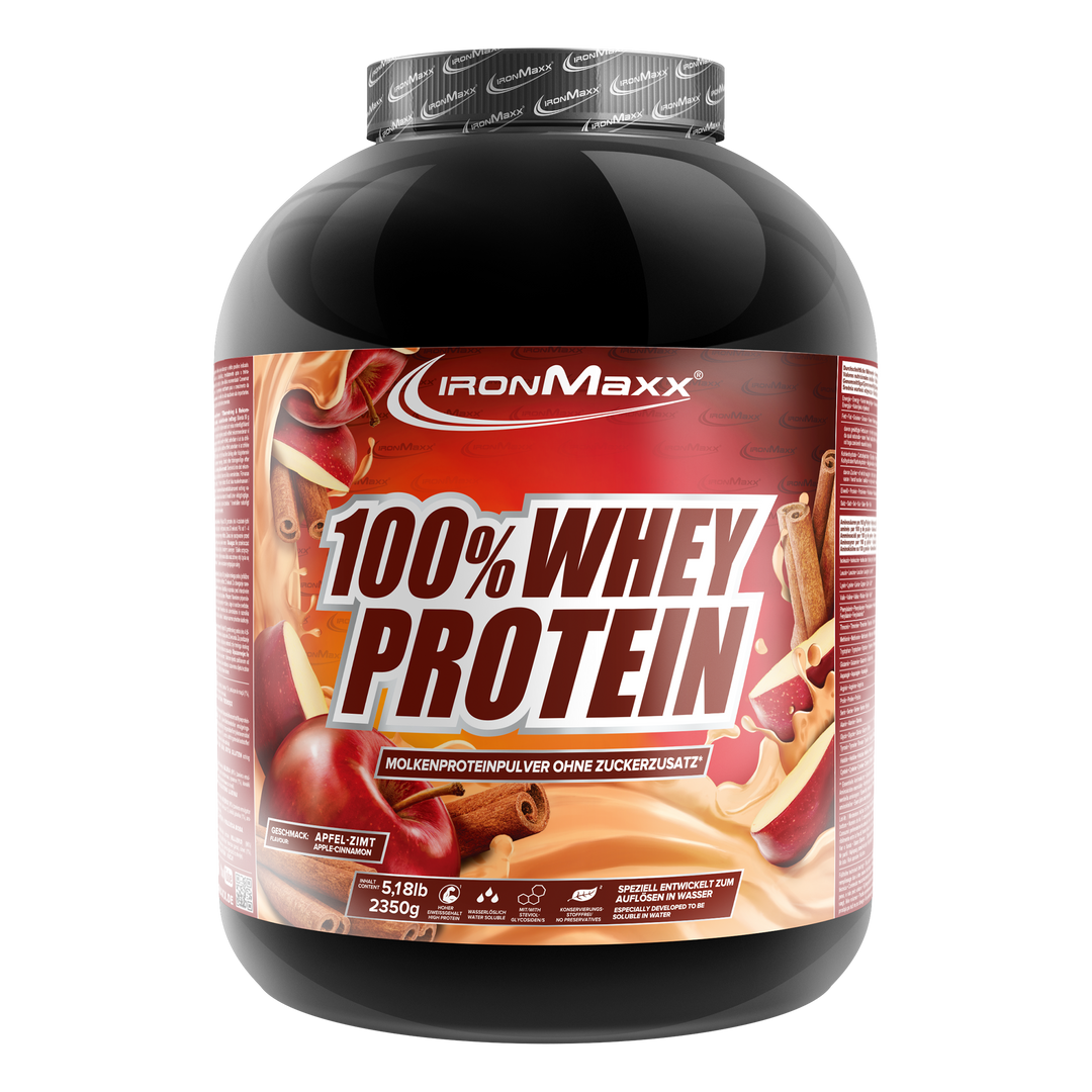 100% Whey Protein - 2350g  Dose - Apfel - Zimt