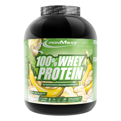 100% Whey Protein - 2350g  Dose - Banane Yoghurt