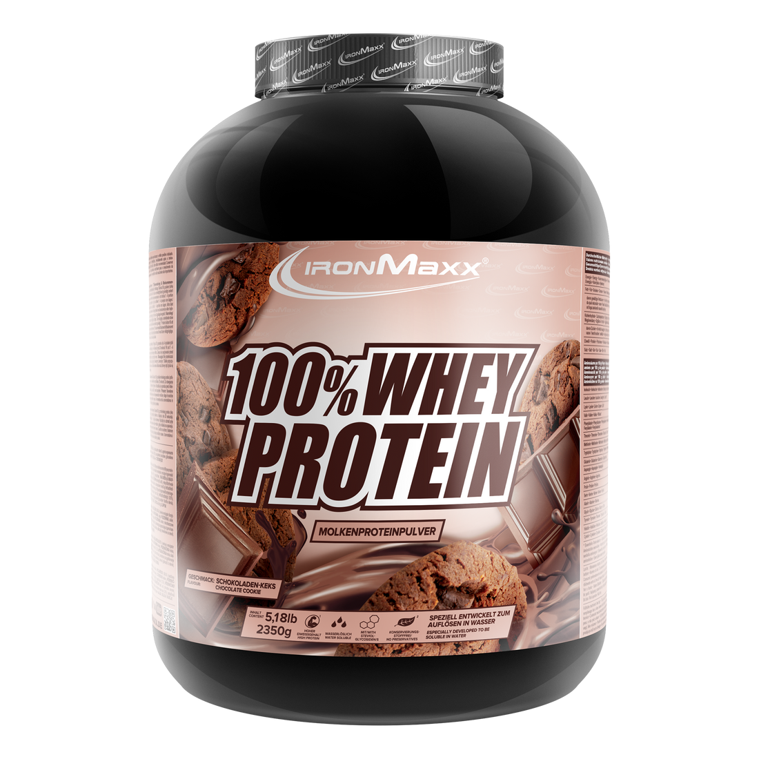 100% Whey Protein (2350g) - Chocolate and Cookies
