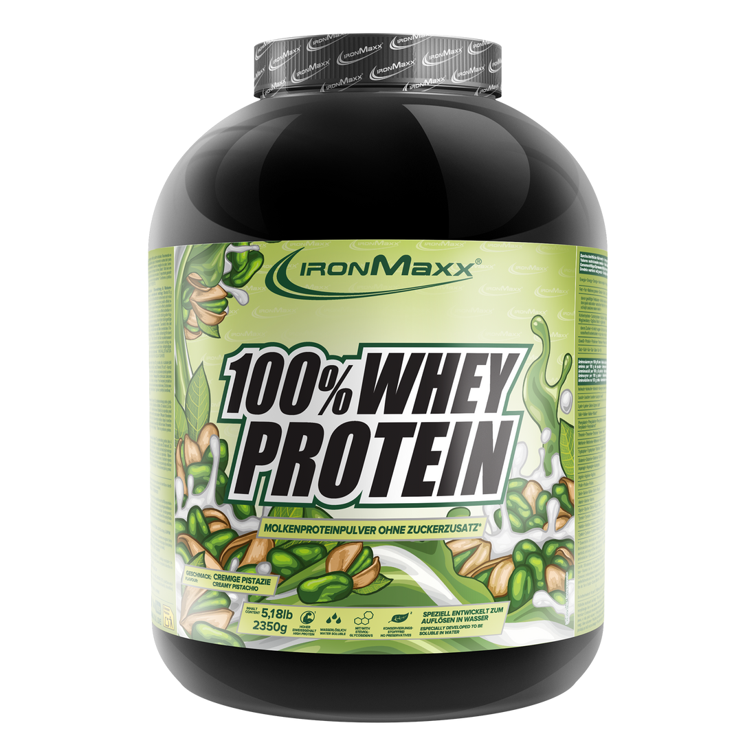 100% Whey Protein (2350g) - Creamy Pistazie