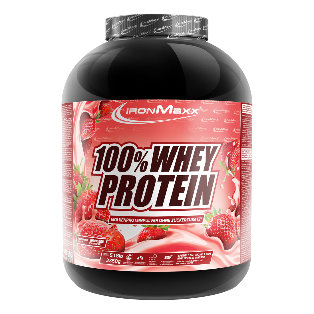 100% Whey Protein (2350g) - Erdbeere