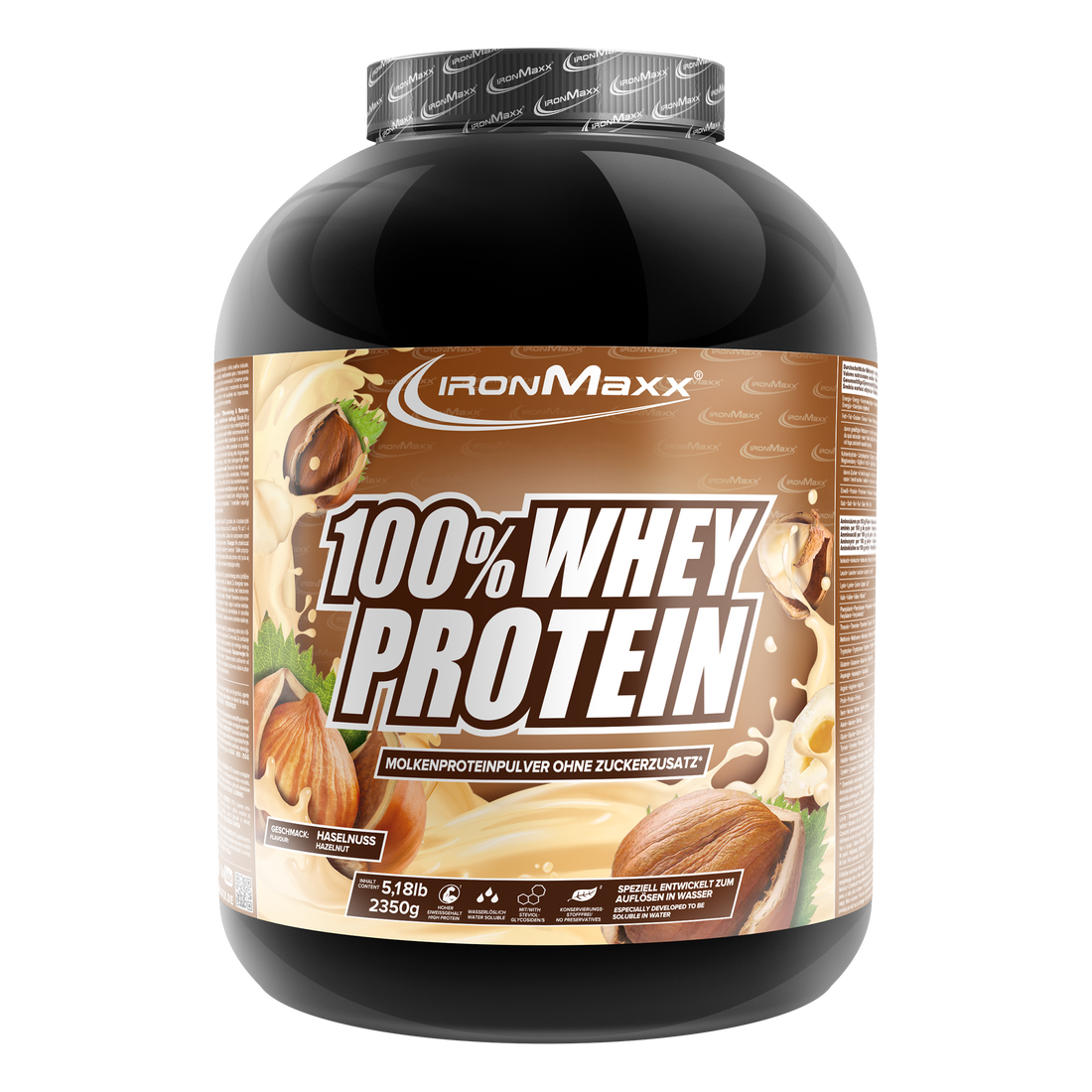 100% Whey Protein (2350g) - Hazelnut