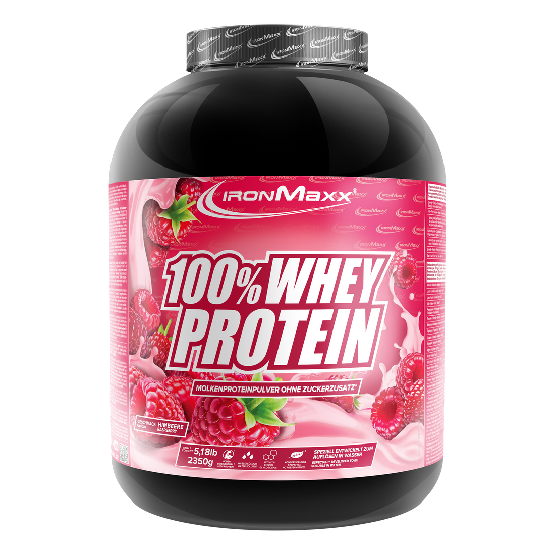 100% Whey Protein (2350g) - Himbeere