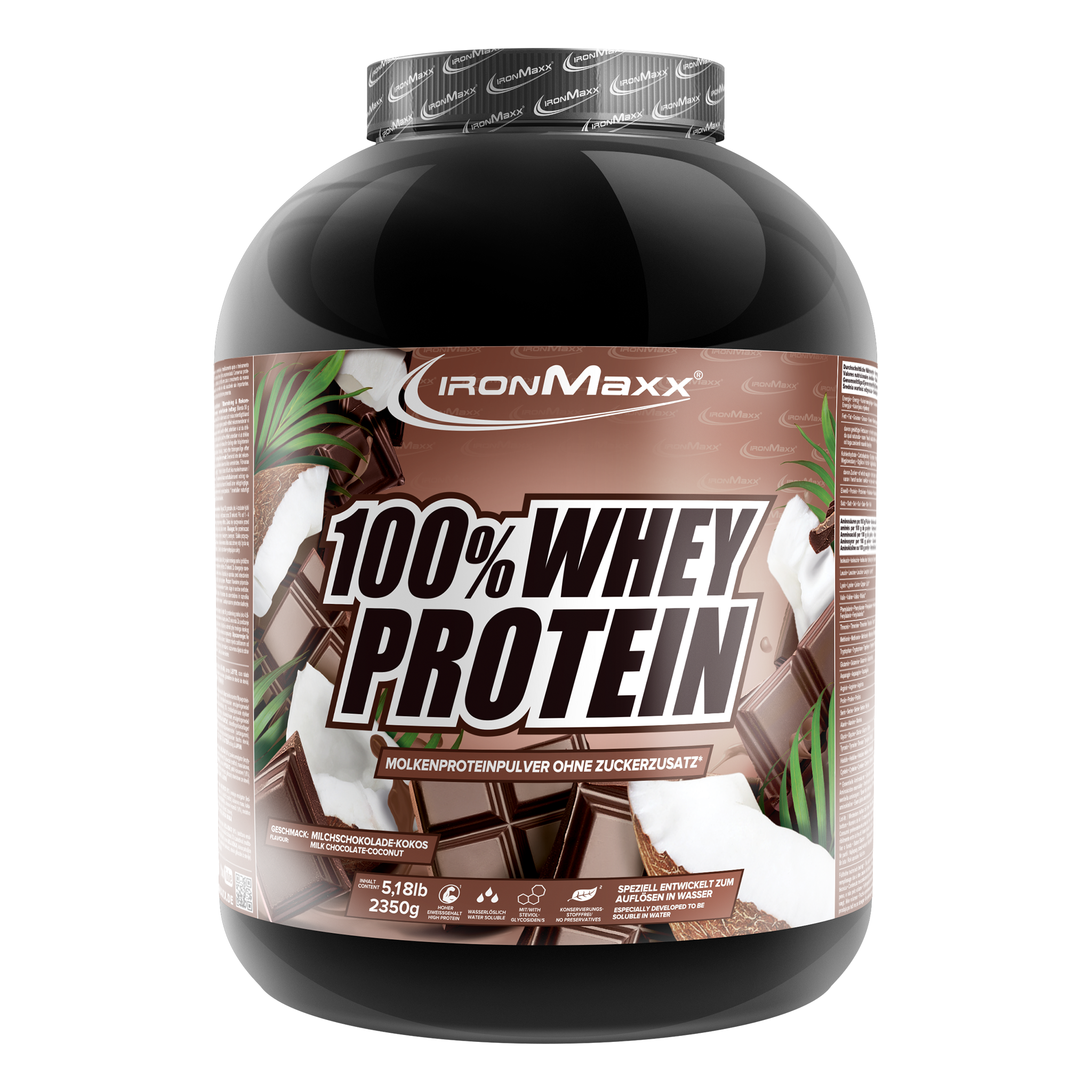 Powder Reno Protein Max The best protein powder with 80% protein without aspartame – IronMaxx ...