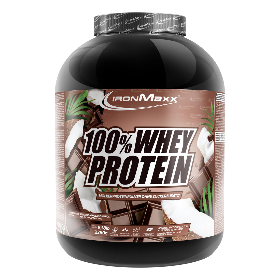 100% Whey Protein (2350g) - Schokolade Kokos