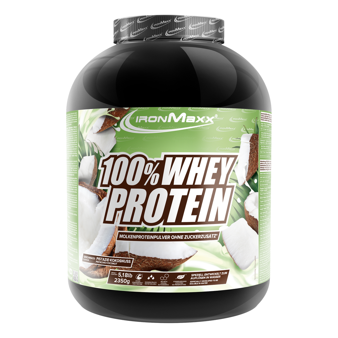 100% Whey Protein (2350g) - Pistazie-Kokos