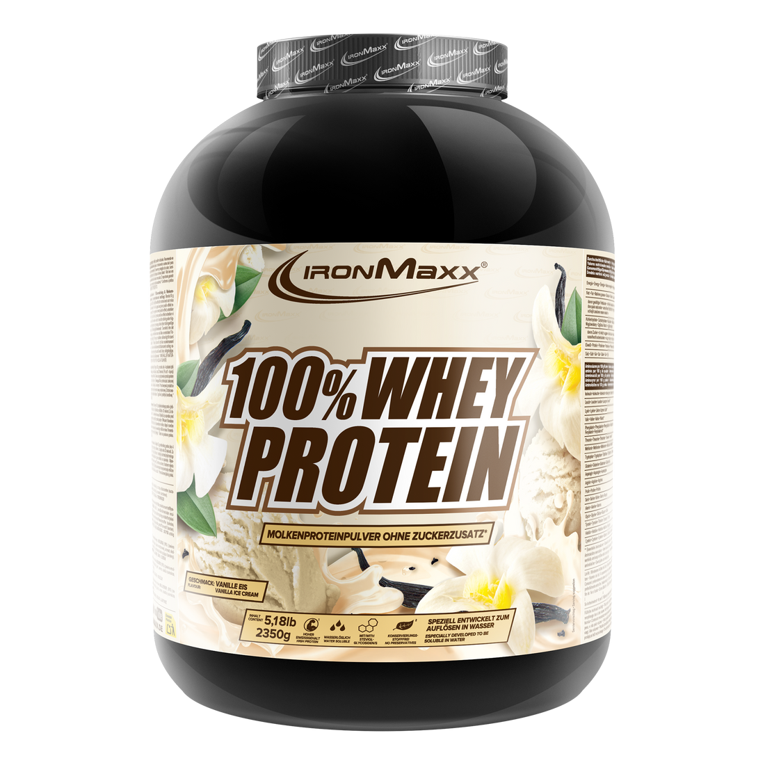 100% Whey Protein - 2350g bag - Vanilla Ice Cream