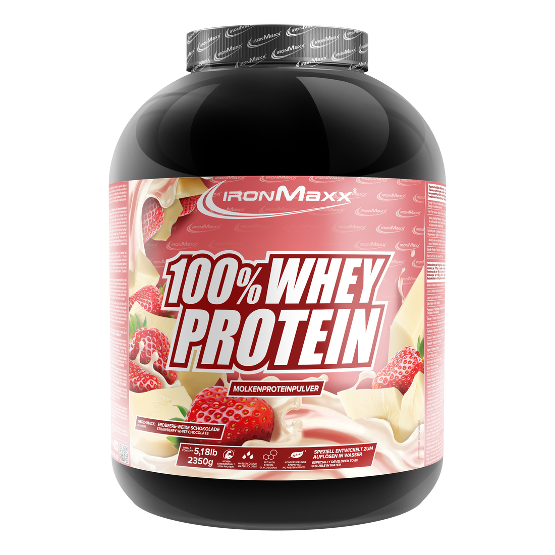 100% Whey Protein (2350g) - White Chocolate-Strawberry
