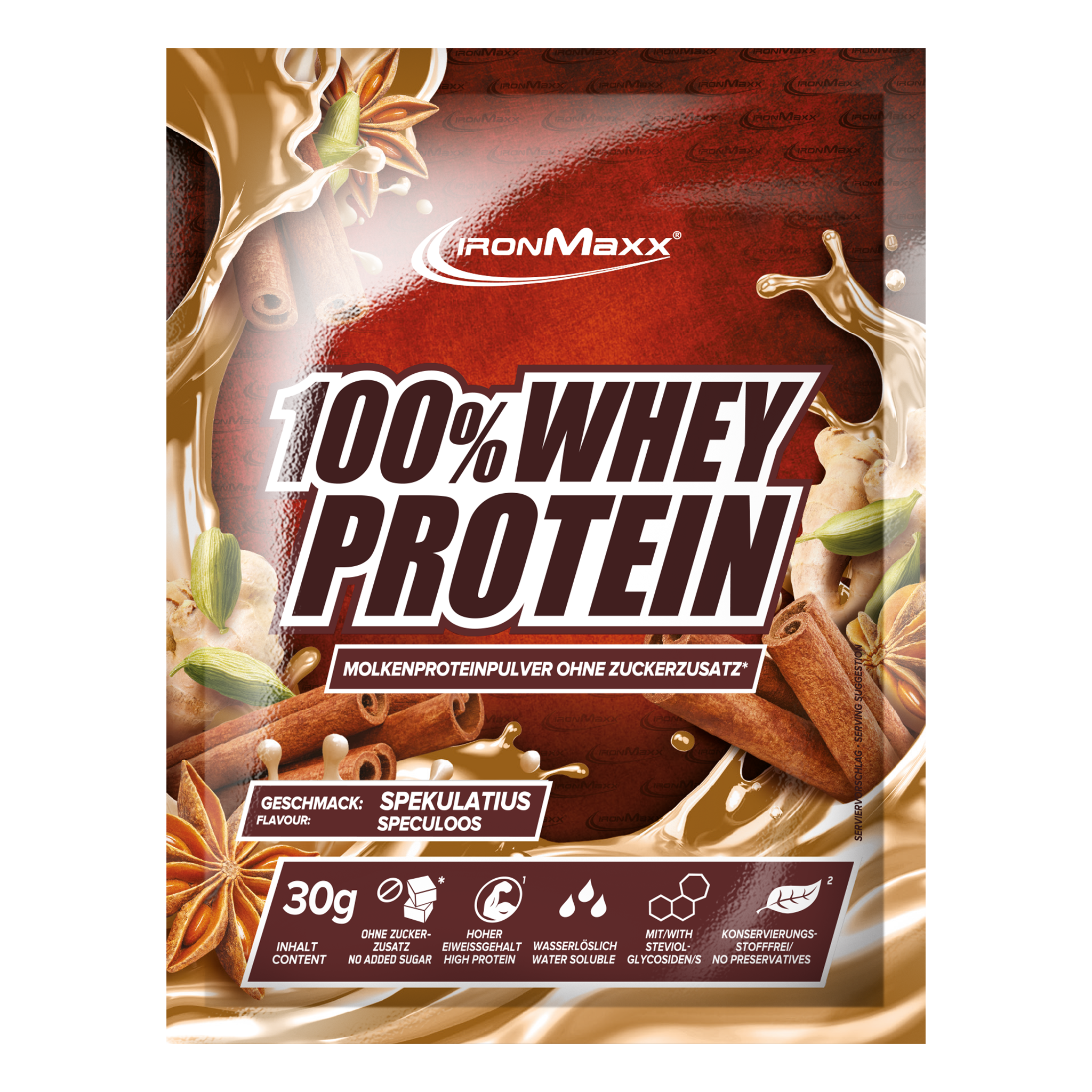 100% Whey Protein - 30g Sachet - Speculoos
