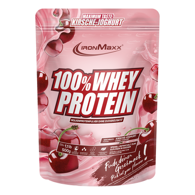 100% Whey Protein - 500g bag - Cherry Yoghurt