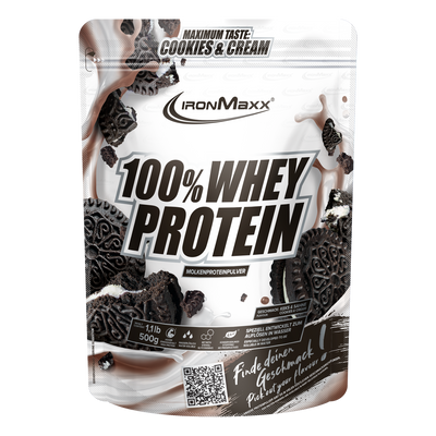 100% Whey Protein - 500g Beutel - Cookies & Cream